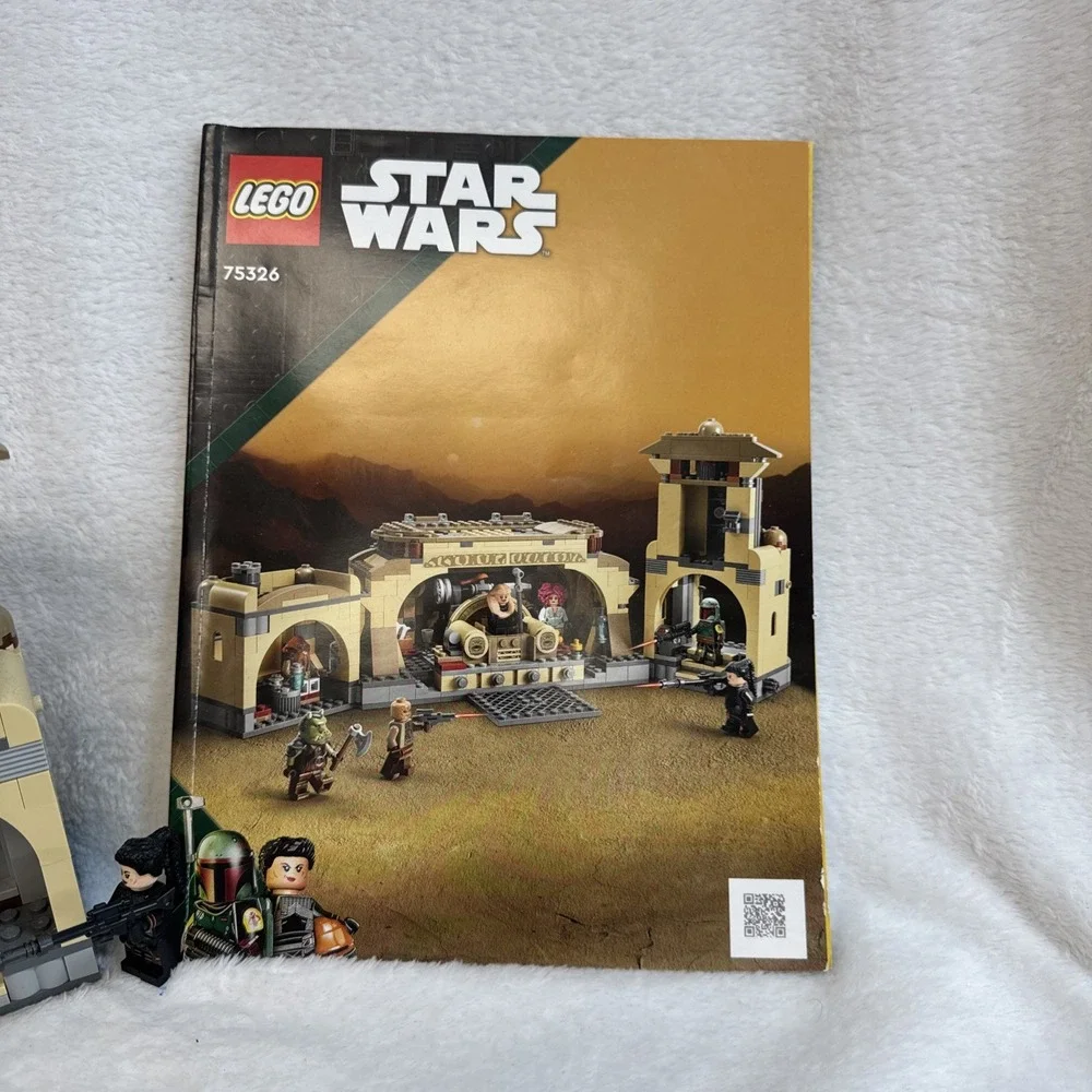 LEGO Star Wars Boba Fett's Throne Room 75326 All 7 Minifigures Instructions